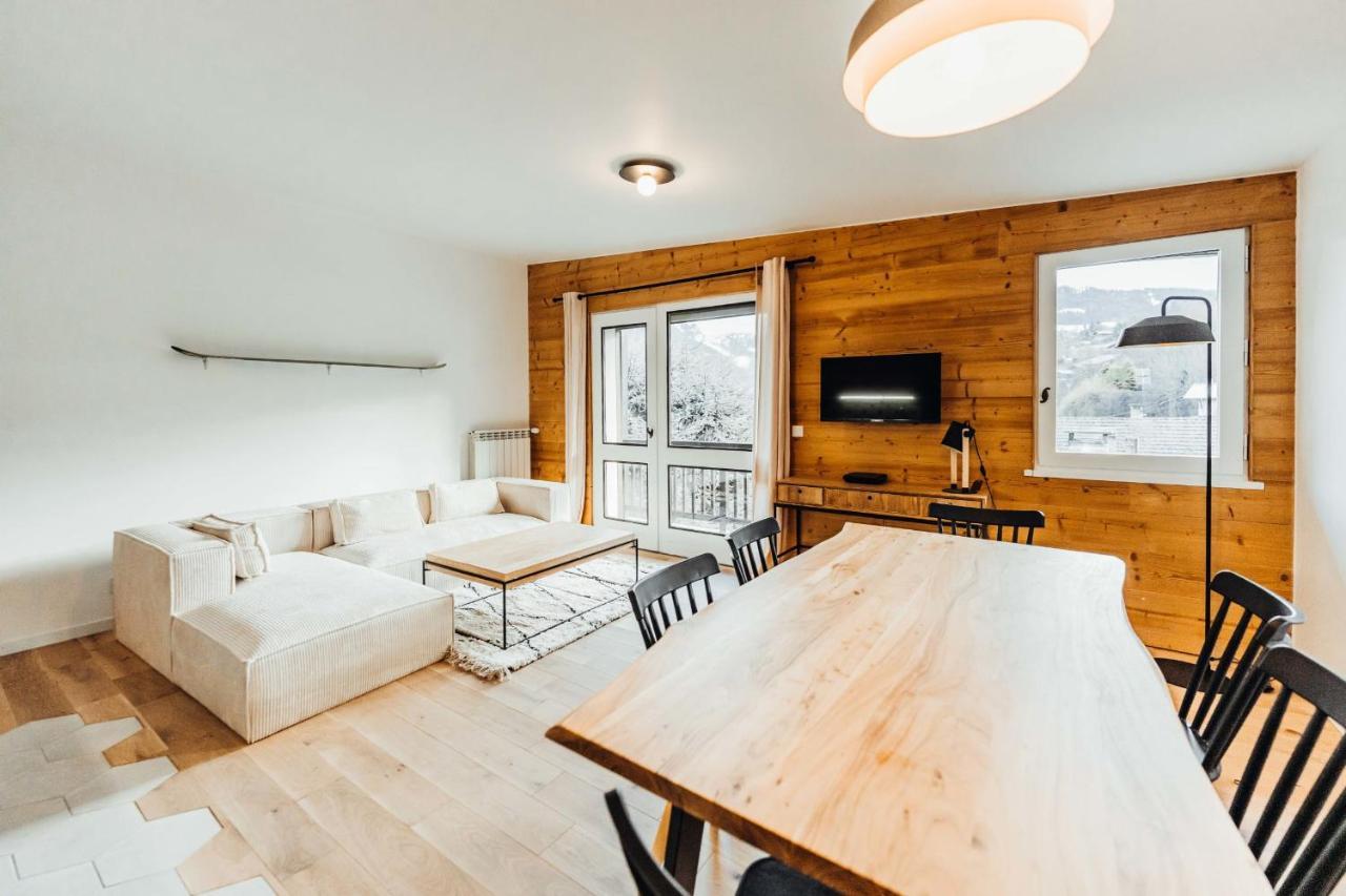 Spacious Apartment Completely Renovated By An Architect Saint-Gervais-les-Bains Kültér fotó